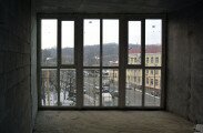 Динамiка будiвництва житлового комплексу "Либiдь" станом на 04.12.2014р. Внутрішній стан квартир та МЗК у будинку.