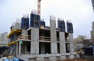 Динамiка будiвництва ЖК "Либiдь" станом на 17.03.2014р. 3 поверх.